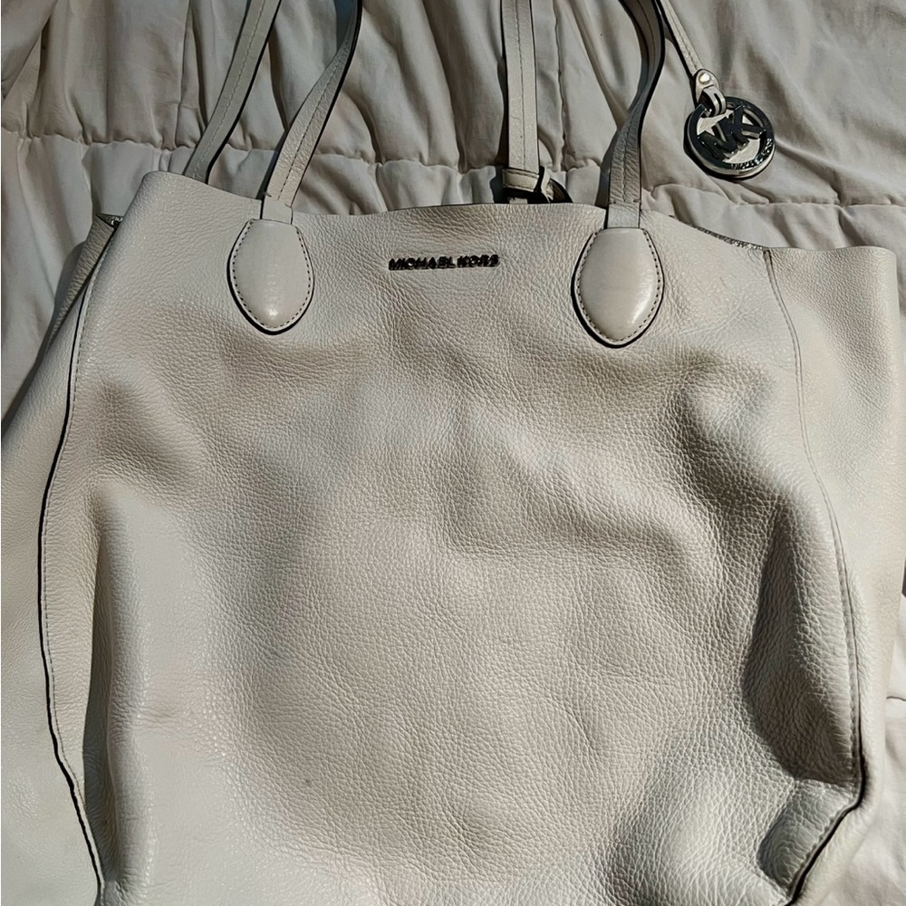 Michael Kors white bag
